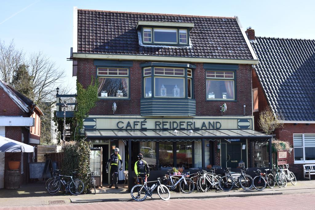 Reiderland Appartementen Centrum Bad Nieuweschans 50 Meter Supermarkt 外观 照片